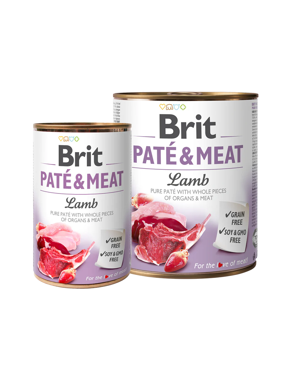 BRIT PATÉ & MEAT LAMB 6 pack of 400g