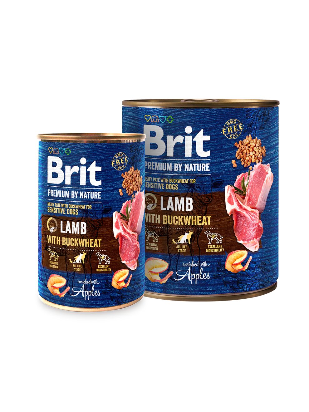 Brit Premium Lamb with Buckwheat 6 pack of 800g