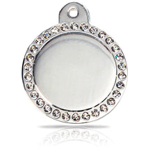 Load image into Gallery viewer, Glamour Pet ID Tag with personalised engraving
