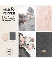 Load image into Gallery viewer, MILK AND PEPPER Megeve Blanket 60x80 rose
