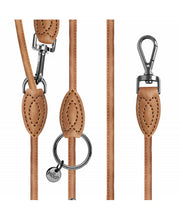 Load image into Gallery viewer, MILK AND PEPPER NELSON Camel/black - Multifunctional leash
