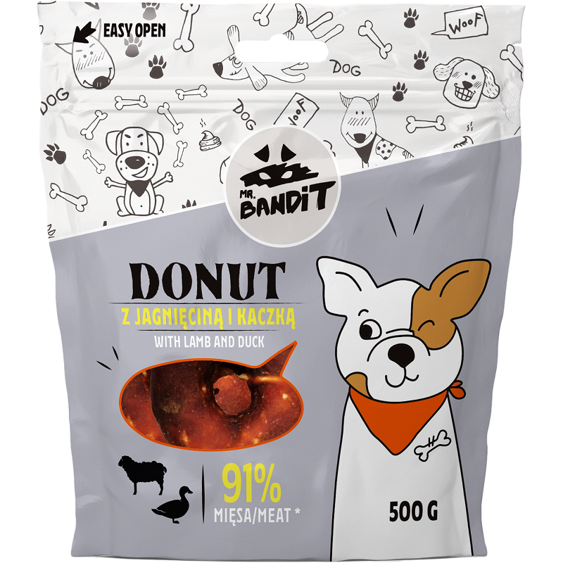 MR BANDIT  - Donut - With lamb and duck 500g