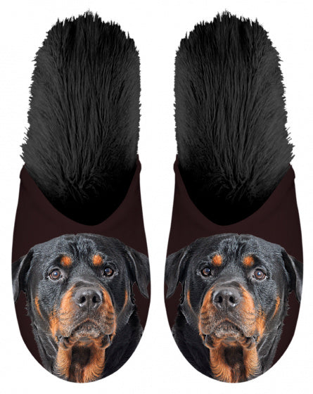 Plenty Gifts Bed Slippers Rottweiler