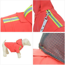 Load image into Gallery viewer, RED Dog Raincoat
