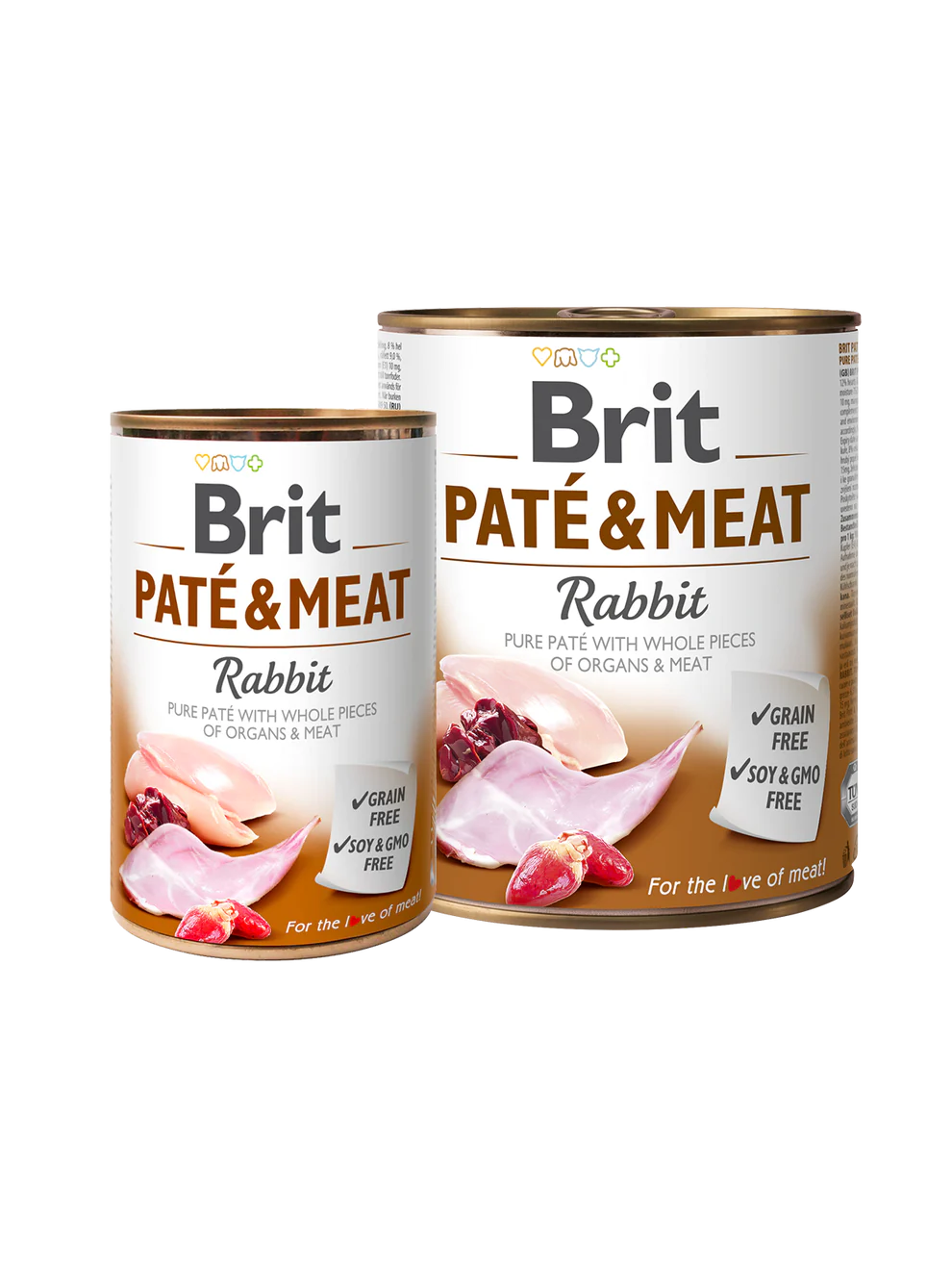 BRIT PATÉ & MEAT RABBIT 6 pack of 400g