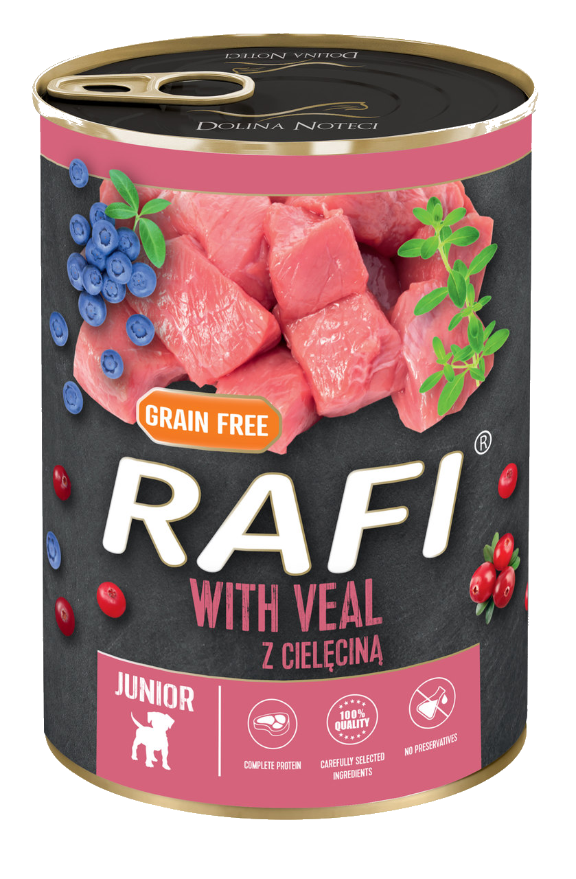 RAFI Junior Wet Food Veal