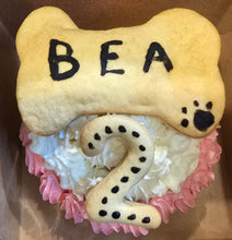 Load image into Gallery viewer, Wendy&#39;s Frosted  Single Birthday Cupcake for Dogs
