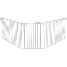 Load image into Gallery viewer, Trixie metal barrier. 5 elements with door.
