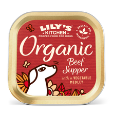Load image into Gallery viewer, Lily’s Kitchen Organic Beef Supper (150g)
