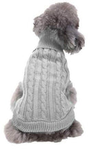 Load image into Gallery viewer, Cherry Cable Knitted Sweater for small and medium breeds
