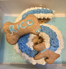 Load image into Gallery viewer, Wendy&#39;s Frosted Number 6 shape Cake for Dogs &amp; Cats - Personalised
