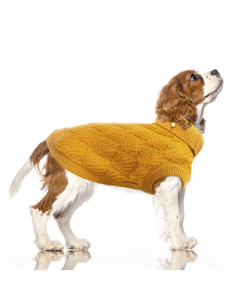 Milk & Pepper Caly Sweater Mustard