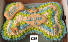 Load image into Gallery viewer, Wendy&#39;s Frosted Bone Shape Cake for Dogs - Personalised
