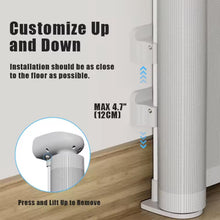 Load image into Gallery viewer, Multi use Retractble Safety gate white
