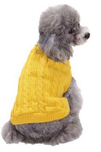 Load image into Gallery viewer, Cherry Cable Knitted Sweater for small and medium breeds
