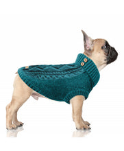 Load image into Gallery viewer, Milk &amp; Pepper Connor Sweater Petrol Blue
