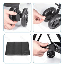 Load image into Gallery viewer, Nobleza 4 wheel small stroller for cats and dogs
