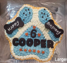 Load image into Gallery viewer, Wendy's Paw Shape Cakes for Dogs &amp; Cats - Personalised
