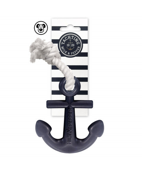 MILK AND PEPPER Little Anchor 10cm Dog Toy