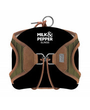Load image into Gallery viewer, Milk and Pepper Gabin Sling Harness
