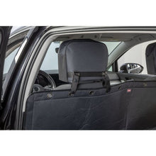 Load image into Gallery viewer, Trixie Divisible protective car blanket for the back seat with head rest covers
