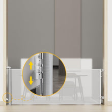 Load image into Gallery viewer, Multi use Retractble Safety gate white
