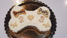 Load image into Gallery viewer, Wendy's Frosted Bone Shape Cake for Dogs - Personalised
