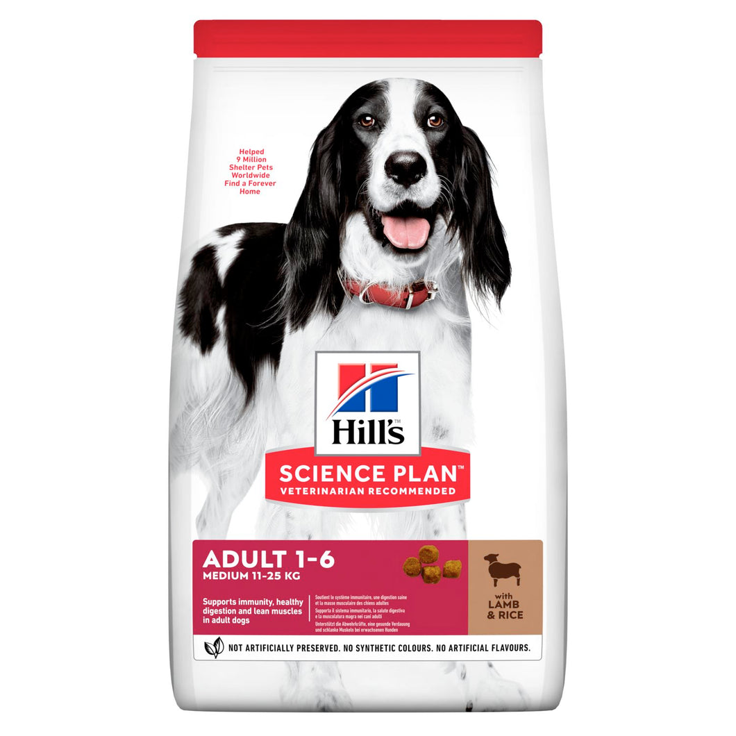 Hill’s Science Plan Lamb & Rice Medium Breed