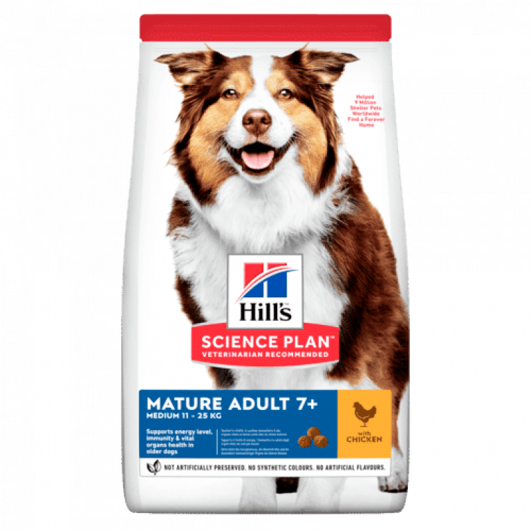 Hill’s Science Plan Mature Medium Breed 7+