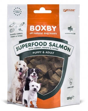 BOXBY SUPERFOOD SALMON, CARROT & THYME BUY 8 +1 FREE