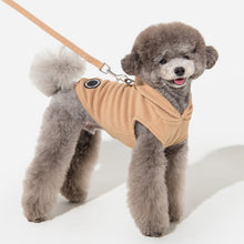 Load image into Gallery viewer, PUPPIA ZUKO  Winter mock neck shirts with integrated harness
