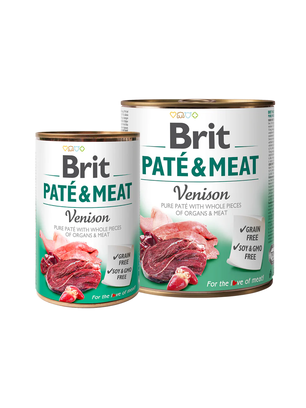 BRIT PATÉ & MEAT VENISON 6 pack of 400g