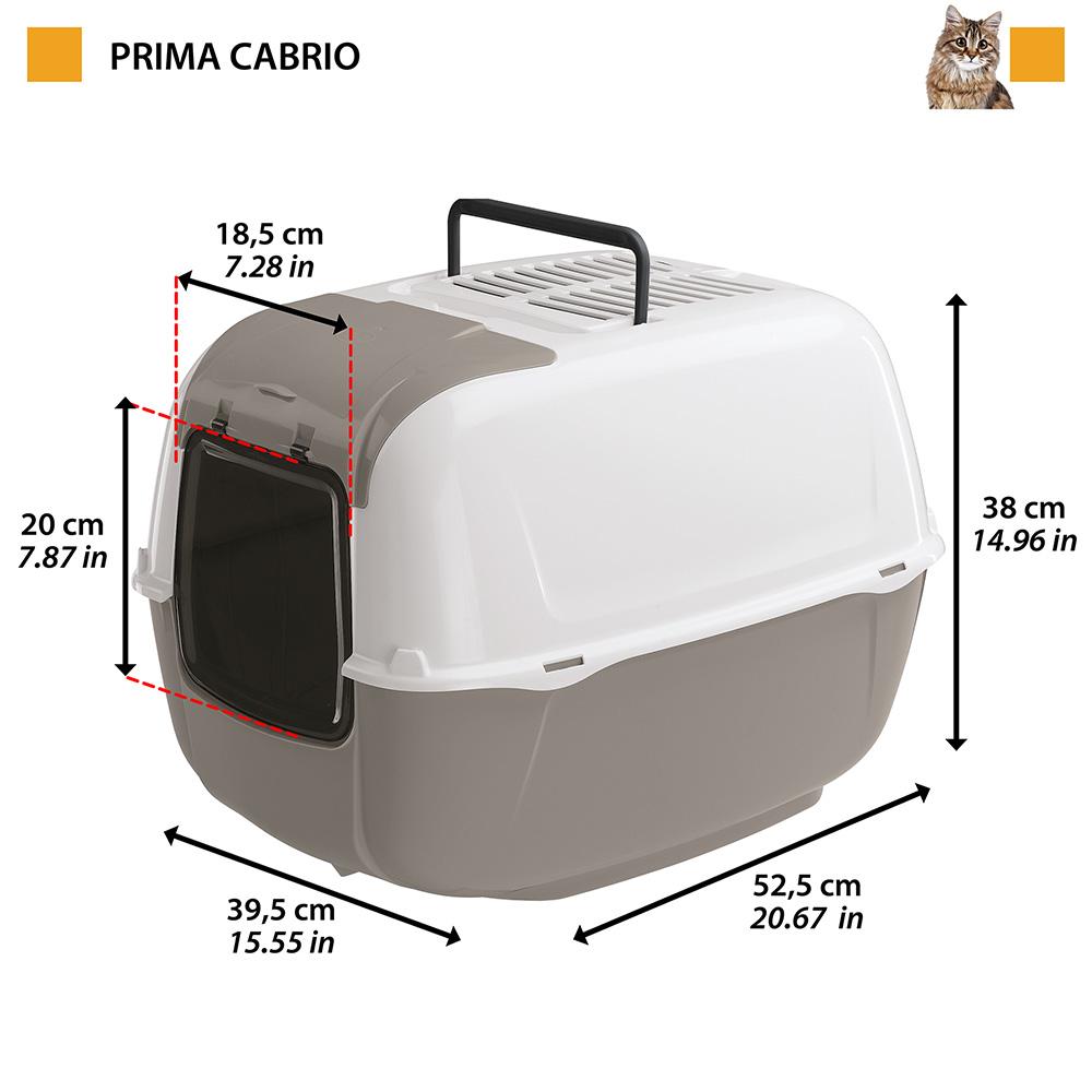 Ferplast PRIMA CABRIO Covered cat litter tray