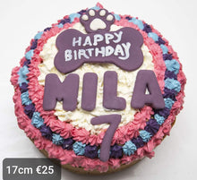 Load image into Gallery viewer, Wendy&#39;s Frosted Round Cake for Dogs &amp; Cats - Personalised
