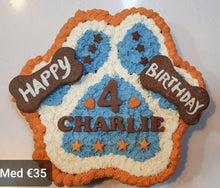 Load image into Gallery viewer, Wendy&#39;s Paw Shape Cakes for Dogs &amp; Cats - Personalised
