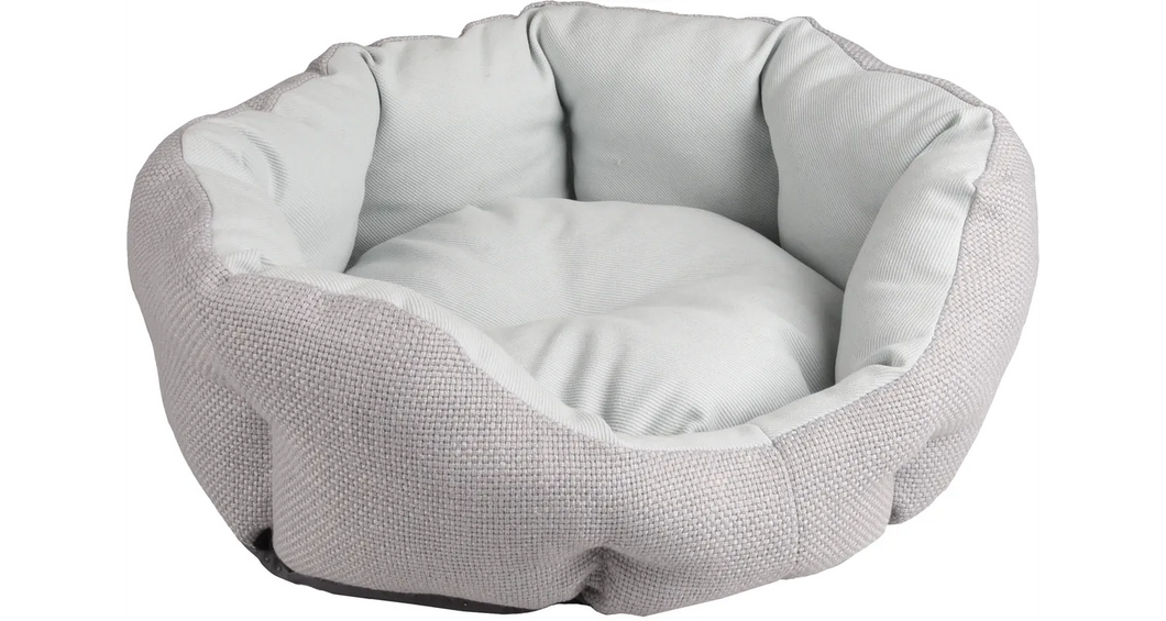 Flamingo BASKET Club Octagon Bed for Small Dogs