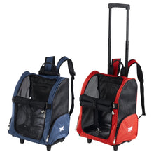 Load image into Gallery viewer, Ferplast Dog/Cat Ferplast animal trolley 32 x 28 x 51cm Max Load Red/Blue
