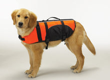 Load image into Gallery viewer, Guardian Gear Deluxe Pet Preserver (Life Jacket) XXL Orange 76cm
