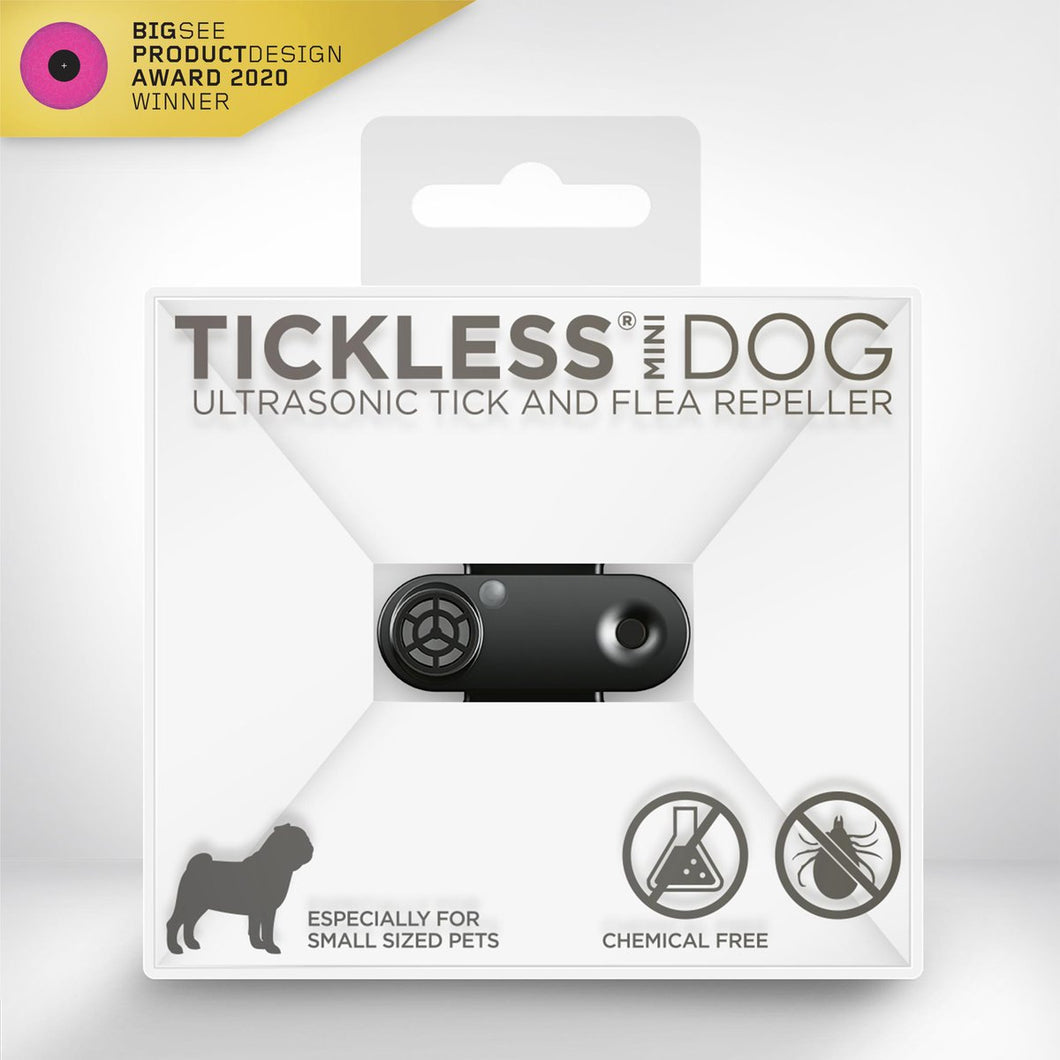 TICKLESS Mini Dog - The new generation of chemical-free ultrasonic tick and flea repellent