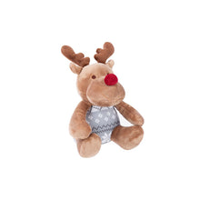 Load image into Gallery viewer, Santa Paws Dog Blanket &amp; Reindeer Toy Gift Set - GREY
