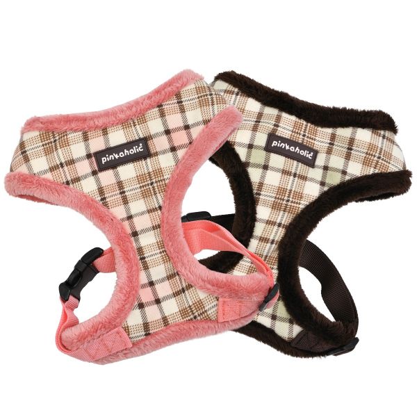 PINKAHHOLIC CHECKERED PATTERN HARNESS