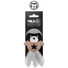 Load image into Gallery viewer, Milk &amp; Pepper Little Racoon Toy for Cats

